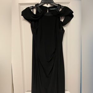 Ralph Lauren Black knee length dress